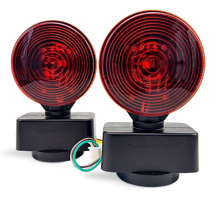 MotoMaster Magnetic LED Wired Towing Light Kit