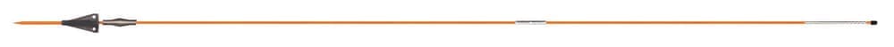 NuVue Reflex Driveway Marker with Spring Base, 72-in, Orange
