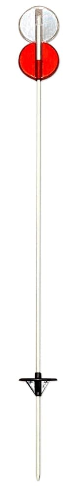NuVue Telescopic Driveway Reflector Marker, Red/White, 46-in-72-in