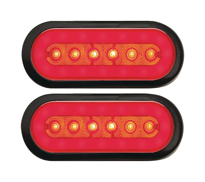 Optronics GloLight Waterproof LED Flush Mount Trailer Light Kit