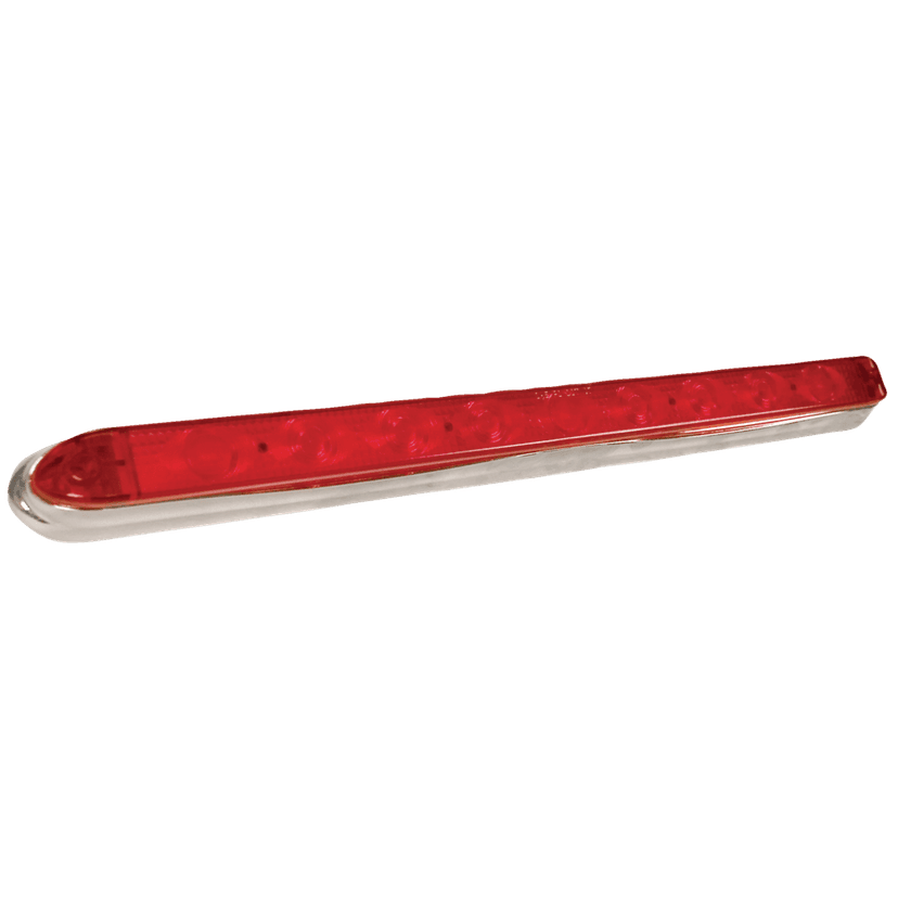 Optronics Waterproof LED Stop/Turn/Tail Light with Chrome Bezel