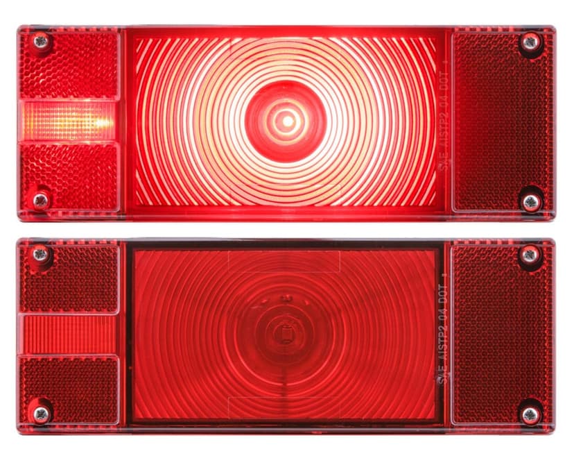 National Optronics One LED Lamps Waterproof LED Trailer Light Kit, Red
