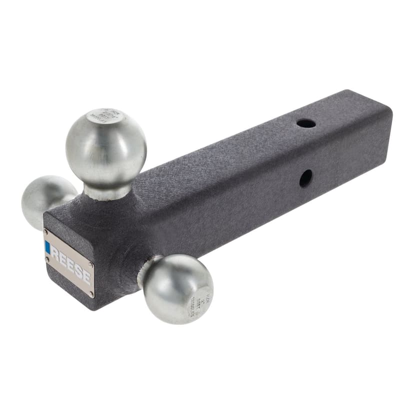 Reese Professional Tri-Ball Mount, Solid Shank, 16,000 lb (7257.5 kg)
