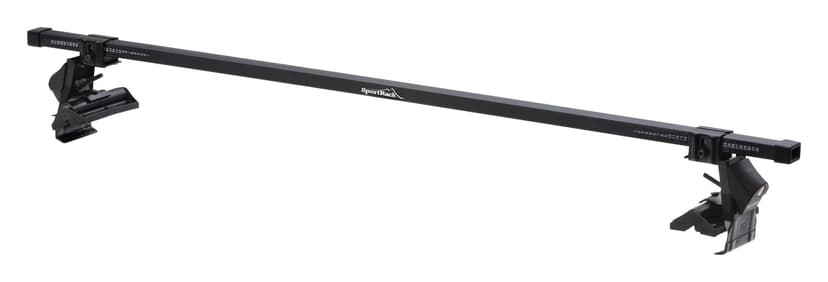SportRack SR1002 Complete Roof Rack System, Black, 2-pc