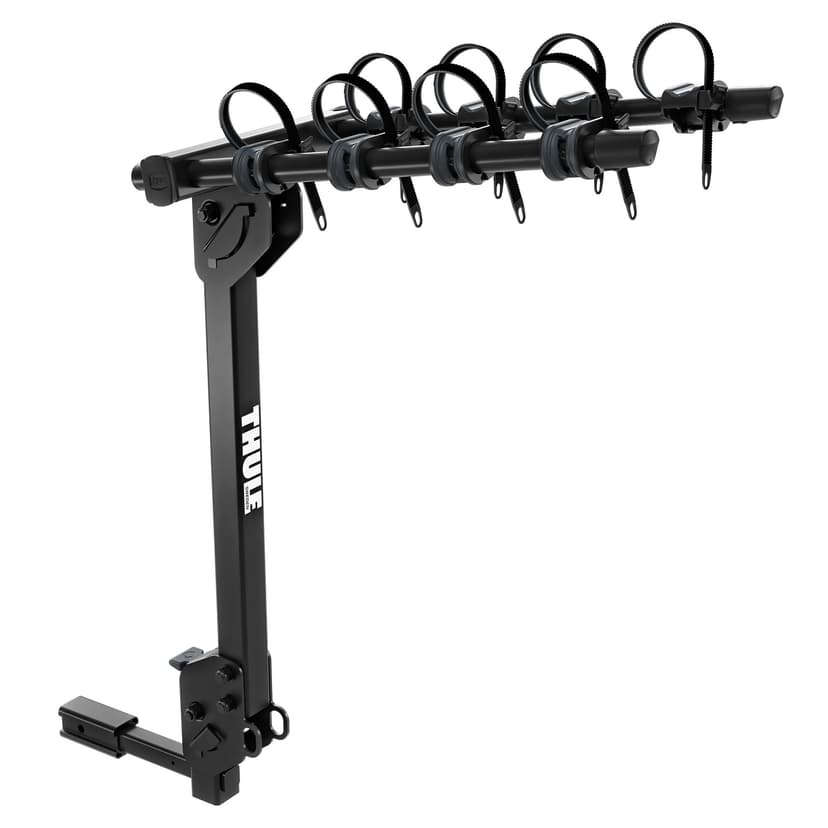Thule Trailway 4-Bike Hitch Mount Bike Rack, Fits 1-1/4, 2-in Receiver, Black
