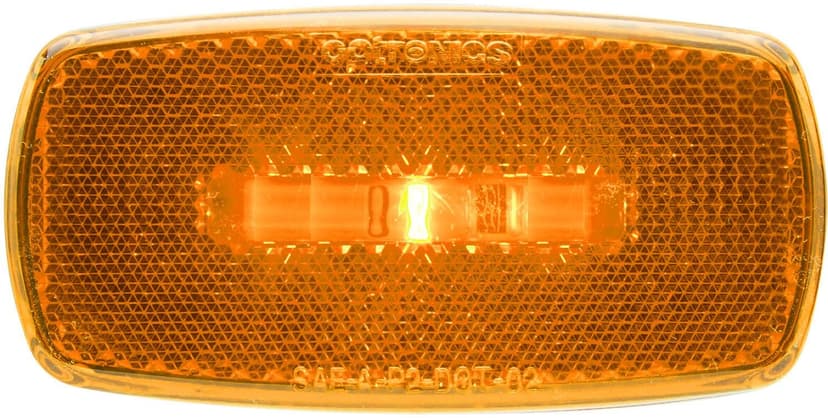 Optronics MC32AB LED Marker Rectangle RV Light, Yellow
