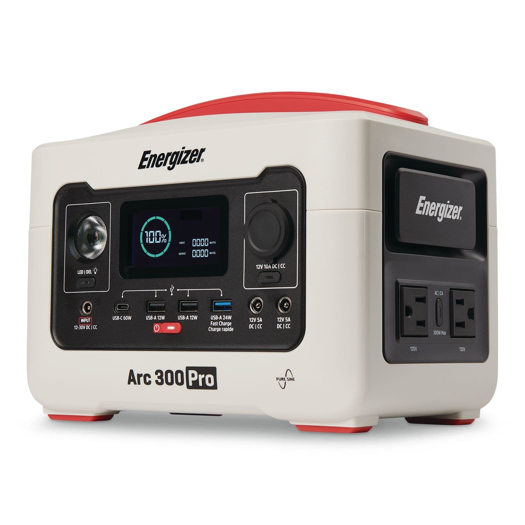 Energizer Arc 300 Pro Power Station with LFP Battery and Fast Charging