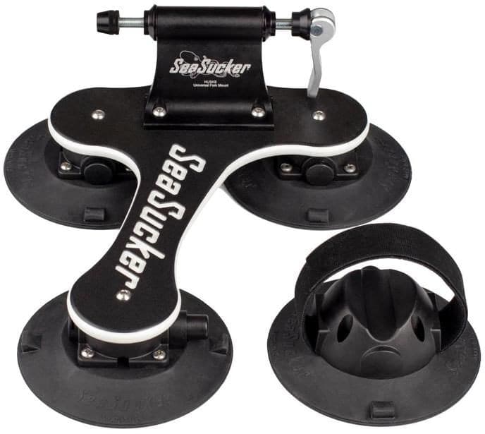 SeaSucker Talon 1-Bike Roof Top, Trunk & Hatchback Bike Rack, Non-Scratch & All-Weather, Black