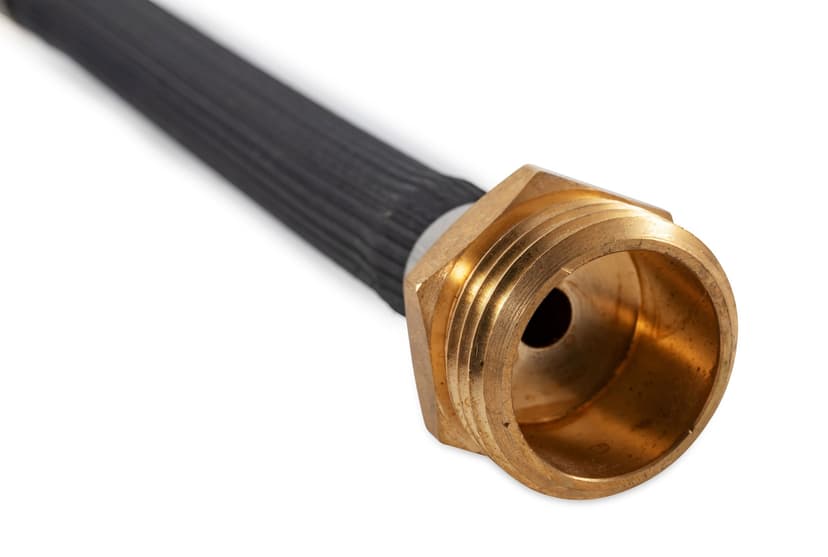 CAMCO 36170 Flexible RV Blow Out Hose with Ball Valve, 6-in