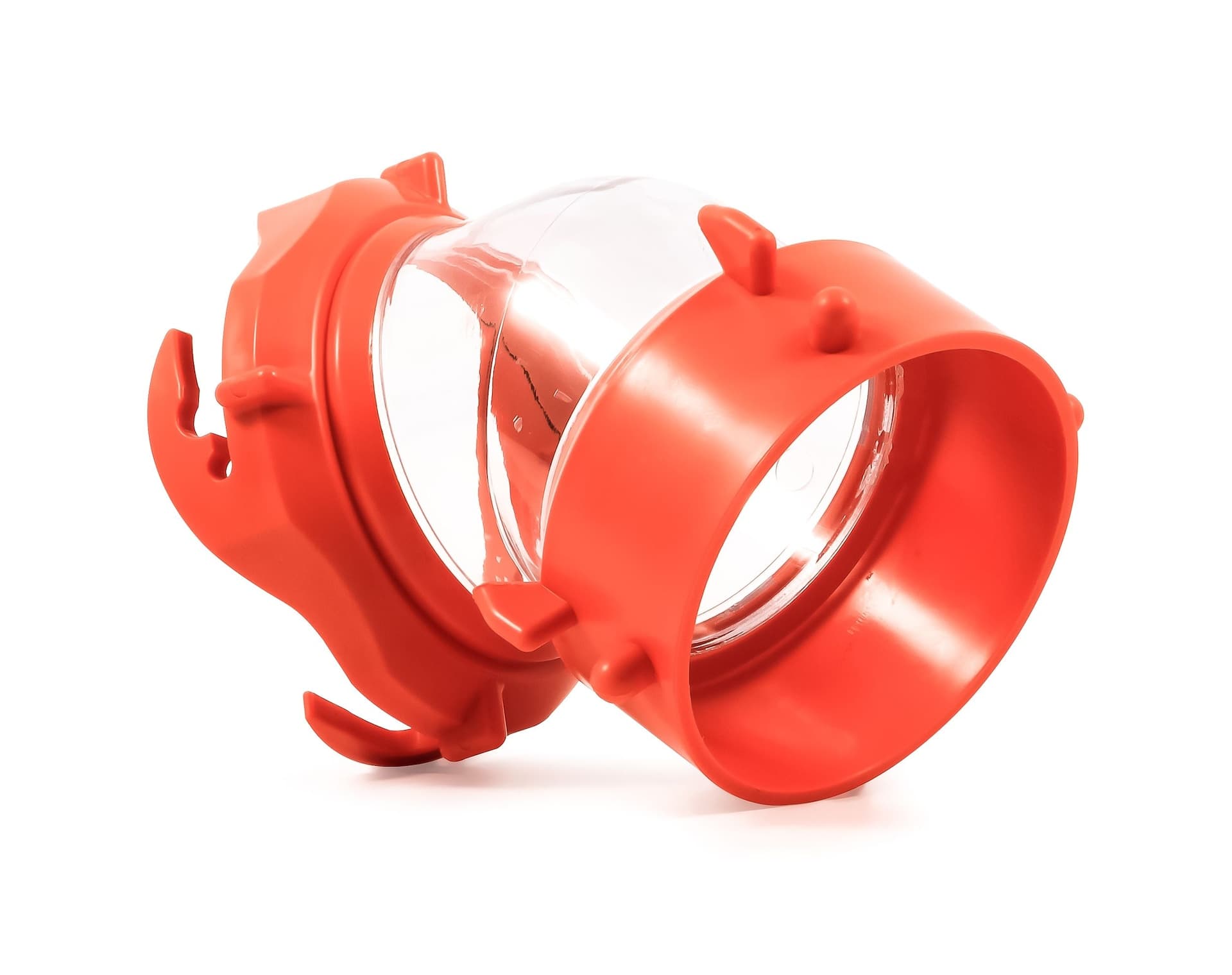 CAMCO 39847 RhinoFLEX Clear-Fitting 45-Degree Swivel Fitting Connector