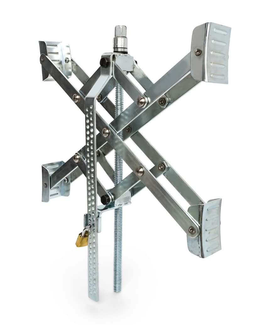 Camco EAZ-Lift® Wheel Stop with Wrench & Lock, 18-in