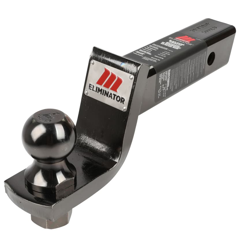 MotoMaster Eliminator Black Nickel Tow Kit, 3-1/4-in