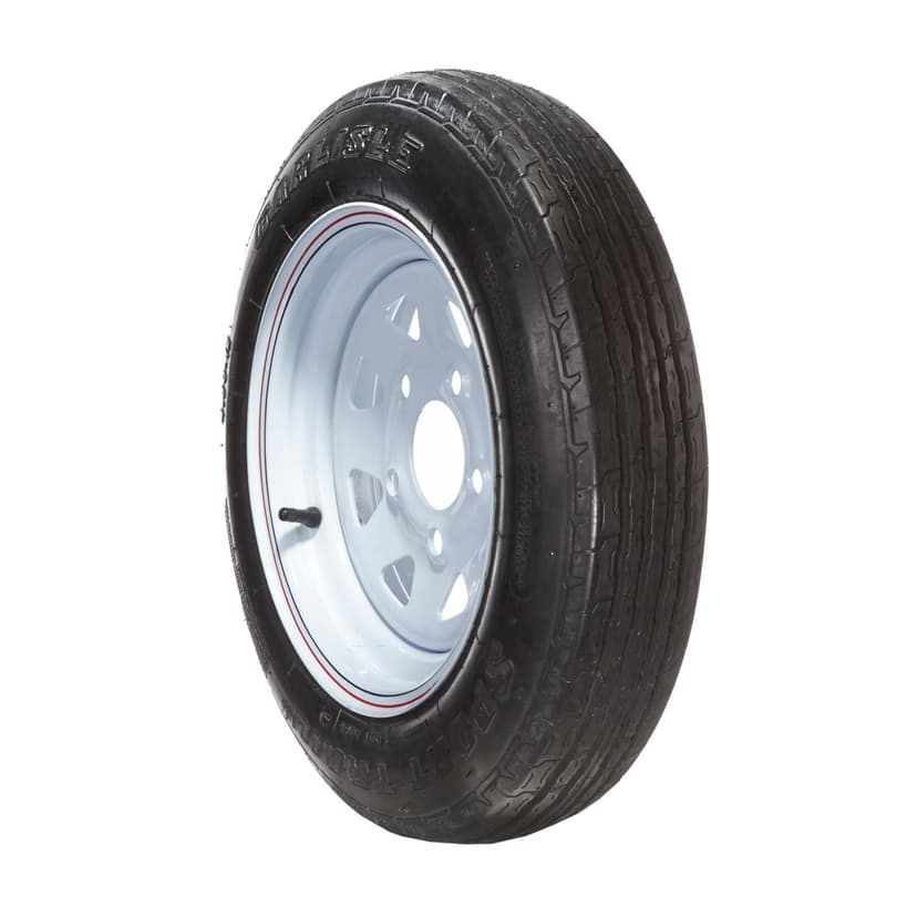 Carlstar Sport Trail LH Trailer Tire Assembly, 480X12-B5