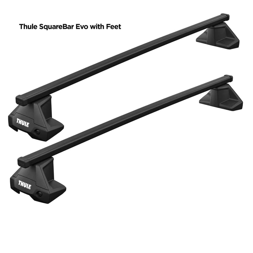 Thule 730450 SquareBar EVO Roof Rack Clamp Foot, 53-in Bar