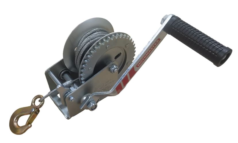 MotoMaster One-Speed Two-Way Trailer Winch, 1100-lb Capacity