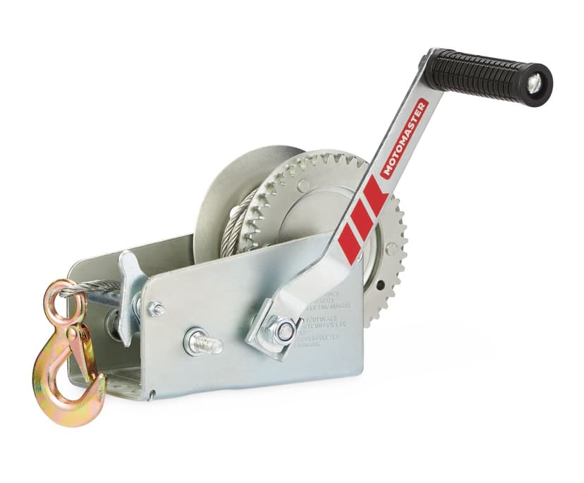 MotoMaster Two-Speed Two-Way Trailer Winch, 1800-lb Capacity