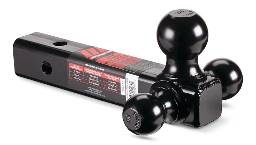 MotoMaster Tri-Ball Mount, 1-7/8-in, 2-in, 2-5/16-in
