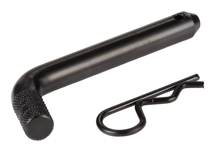 MotoMaster 5/8-in Receiver Pin with Clip, Black