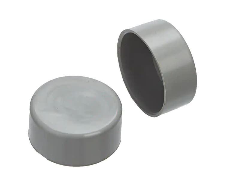 MotoMaster Trailer Wheel Bearing Grease Caps, Grey, 2-pk