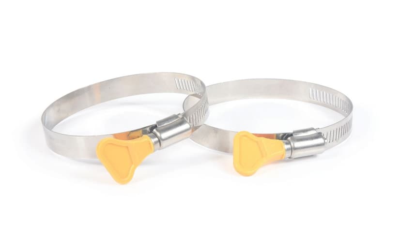 CAMCO 39553 3-in Sewer Hose Twist-It Clamps, 2-pk