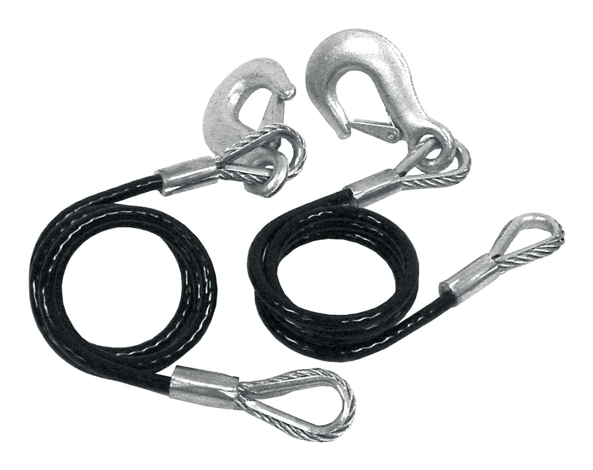 Reese Towpower Safety Cables, Pair, 5000-lb, 40-in