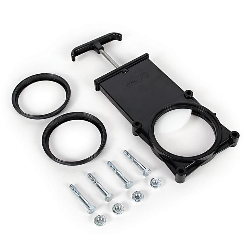 CAMCO RV Waste Valve with Installation Hardware, 3-in