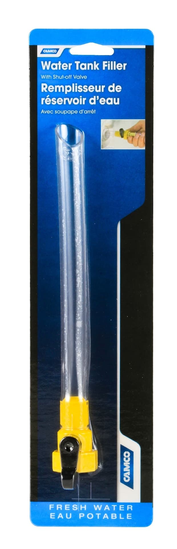 CAMCO 40003 RV Water Tank Fillers with Shut-off Valve