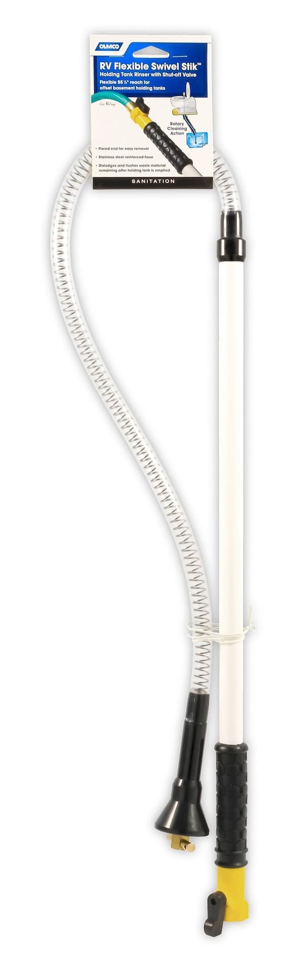 CAMCO 40074 55.5-in Flexible RV Swivel Stik Rinser