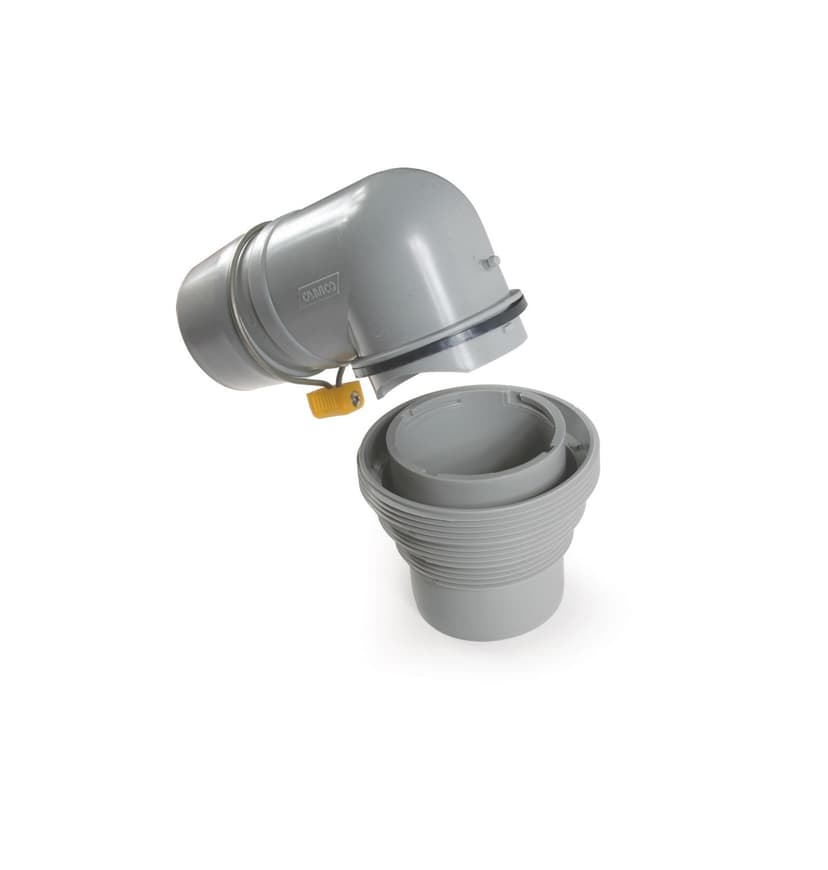 CAMCO 39144 Easy-Slip RV Sewer Elbow & 4-in-1 Adapter