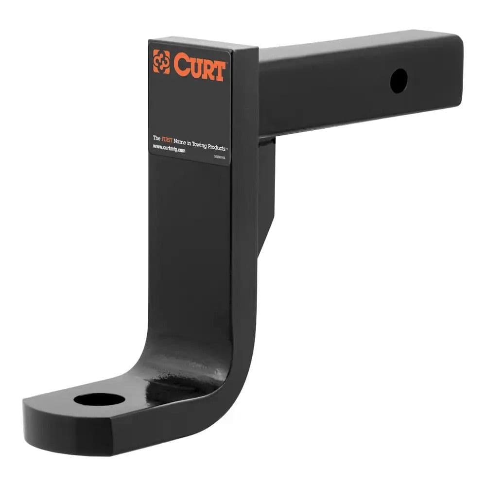 CURT 45448 Class 4 Ball Mount 2-in Shank, 12000 lbs, 8-in Drop, 9-3/8-in Long