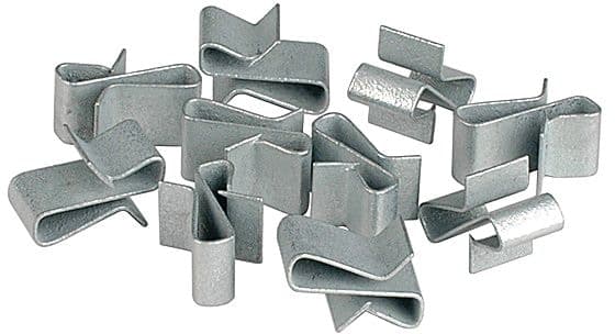C.E. Smith Zinc Plated Trailer Wire Clips, 10-pk