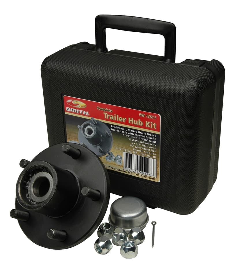 C.E. Smith Trailer Hub Assembly Kit, 5 x 4-1/2-in