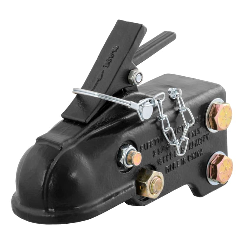 CURT 25328 2-5/16-in Channel-Mount Coupler with Easy-Lock, 15,000-lb
