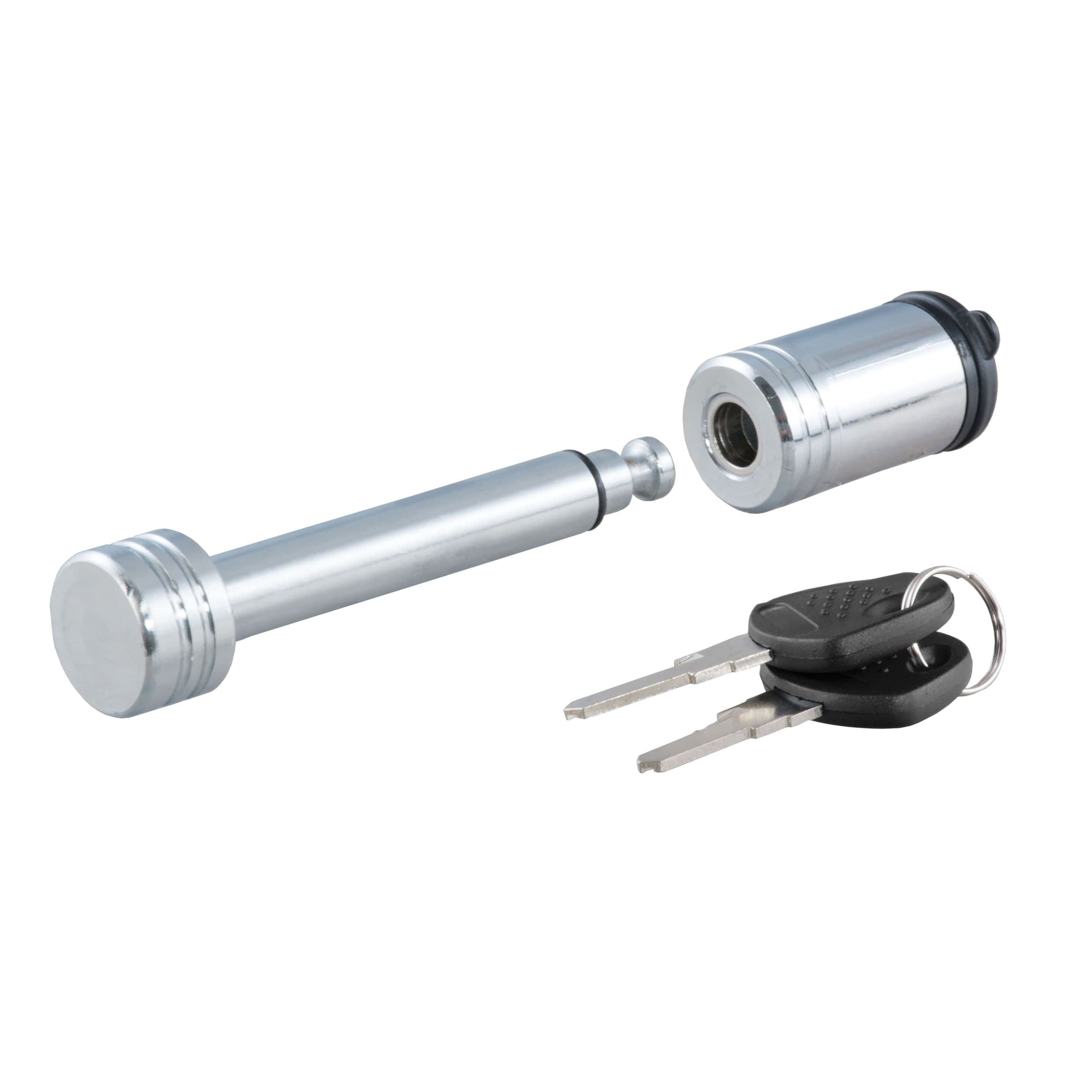 CURT 23501 Trailer Hitch Pin Lock, 1/2-Inch Diameter, Fits 1-1/4-Inch Receiver