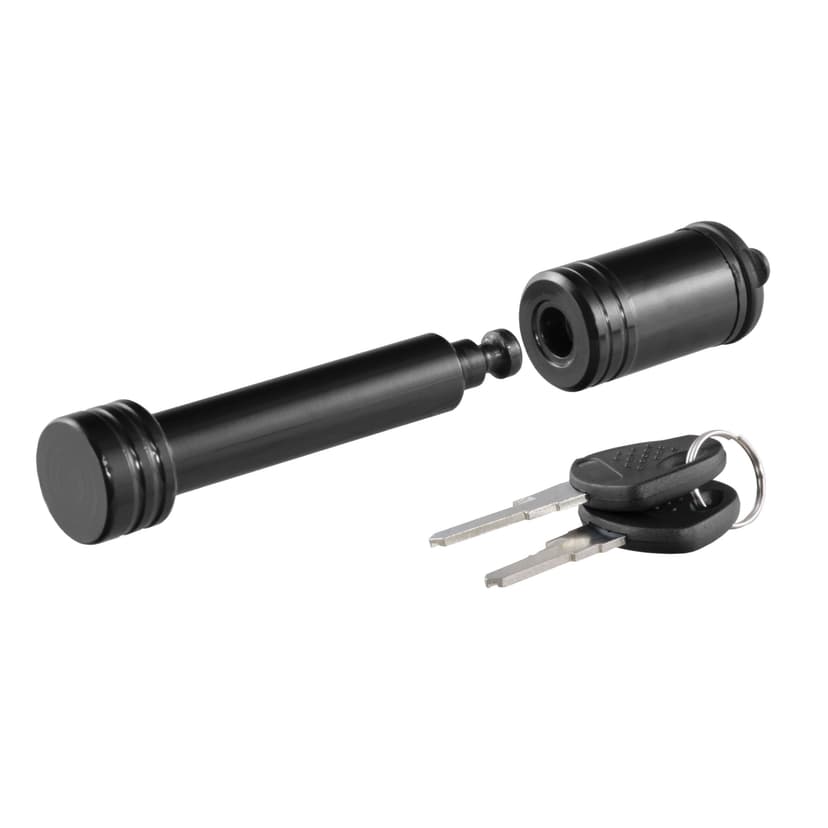 CURT 23518 5/8-in Hitch Lock, 2-in Receiver, Barbell, Black