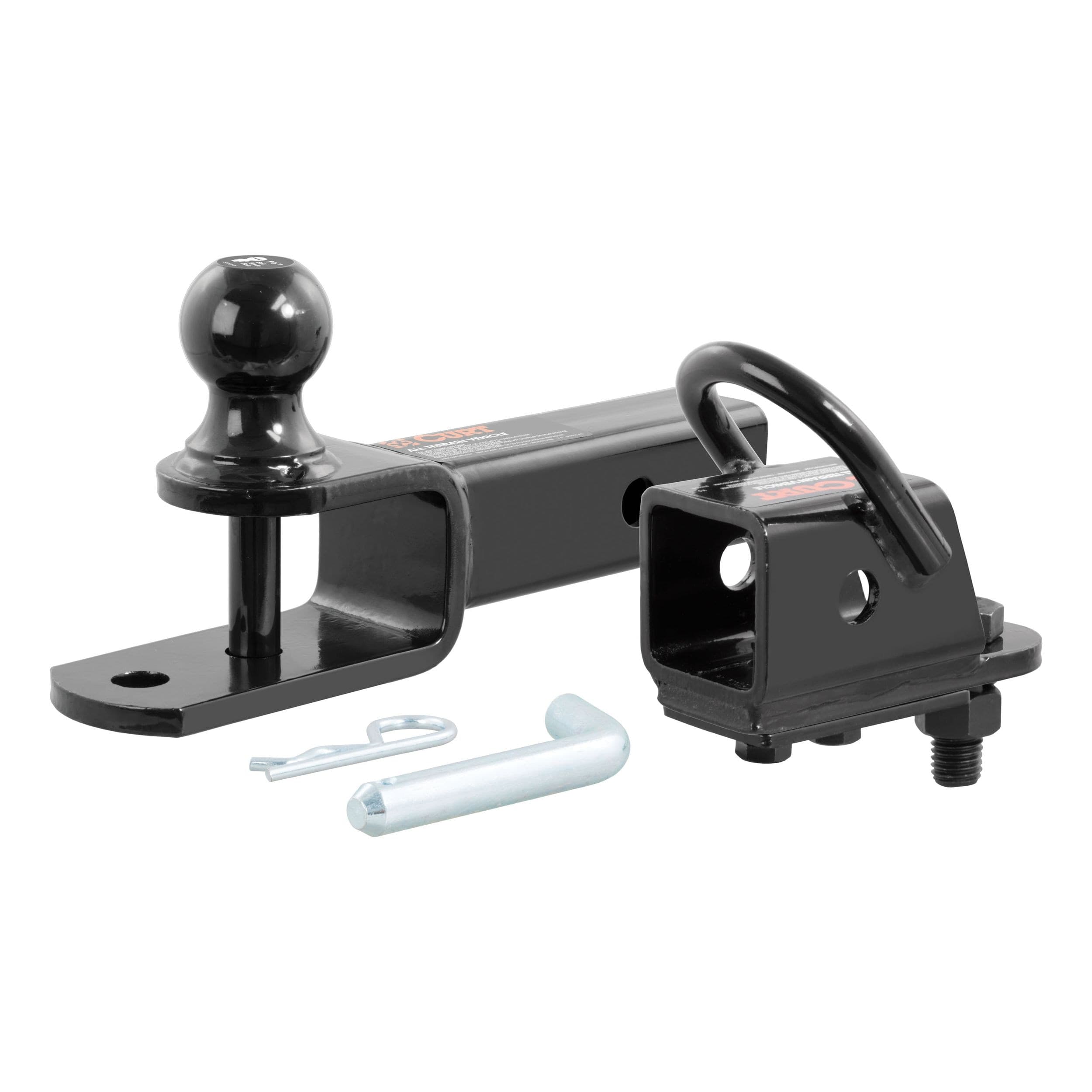 CURT 45029 ATV Towing Starter Kit with 2-in Shank & 1-7/8-in Trailer Ball