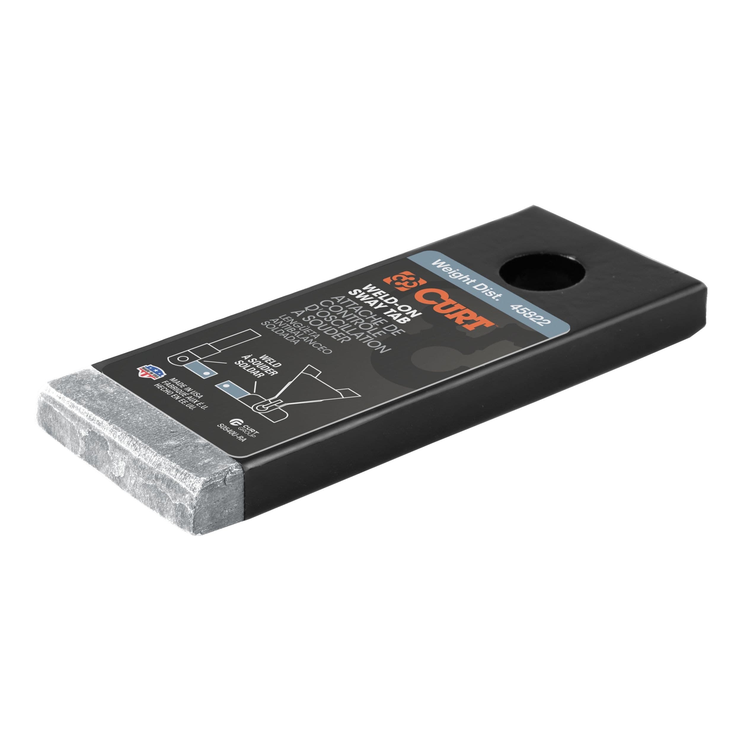 CURT 45822 Weld-On Sway Tab