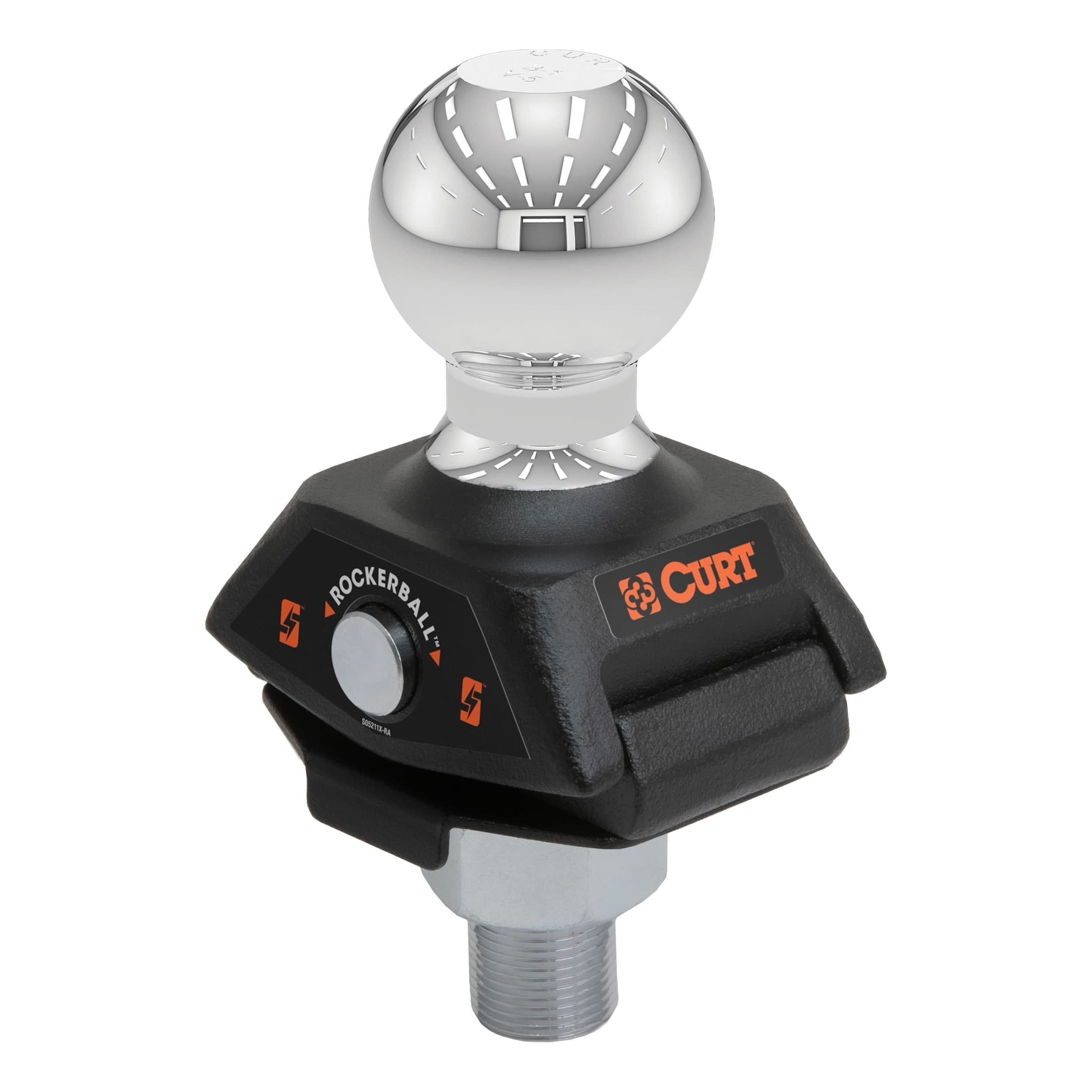 CURT 40248 RockerBall 2-5/16-in Cushion Hitch Ball (1-in Shank, 7500-lb)