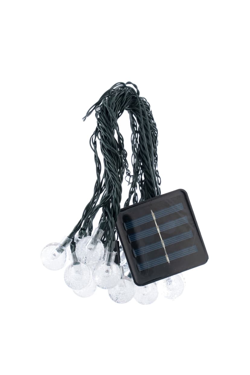 Alpena 30-ft Cable Rain-Proof Solar Party LED Multi-Color Lights