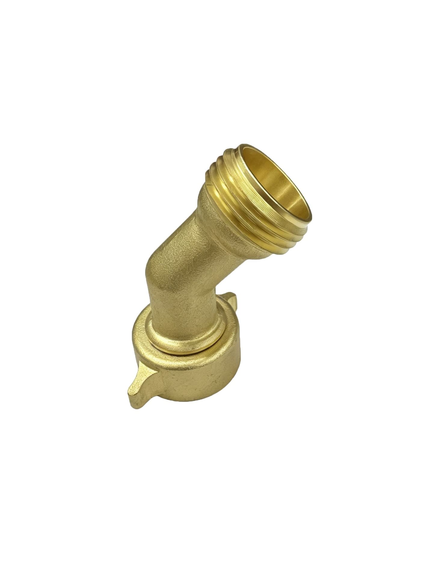 Northern Nomad 45-Degree Hose Elbow with Gripper, Fits .75-11.5 NH Hose