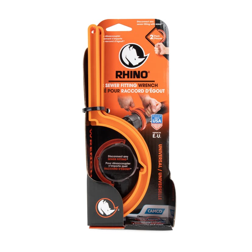 Camco Rhino Sewer Fitting Wrench Setup, 2-pk