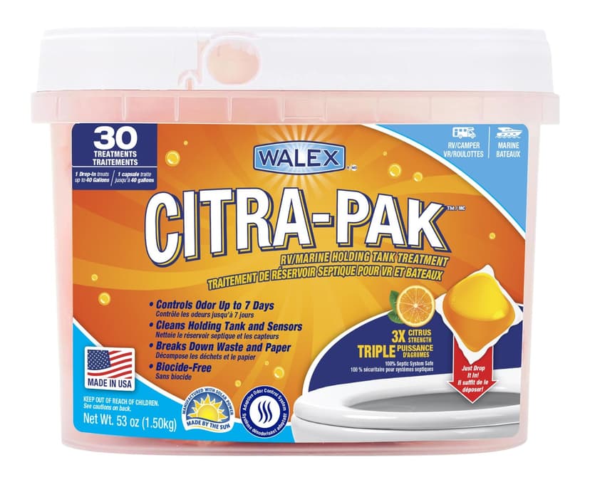 Walex Citra-Pak Holding Tank Treatment Drop-Ins, 30-pk