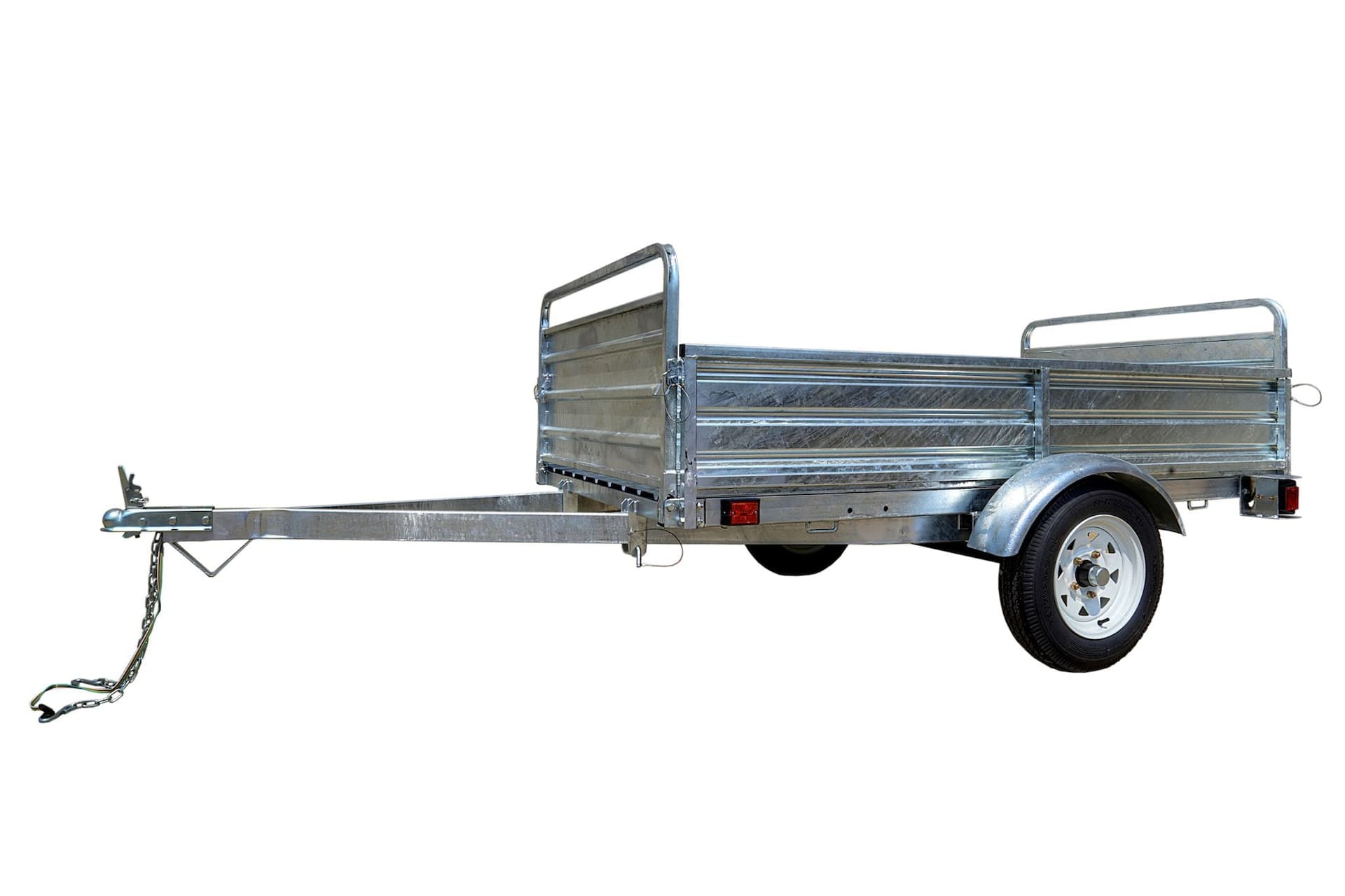 DK2 Mighty Unassembled Galvanized Multi-Utility Boxed Trailer, 4.5-ft x 7.5-ft