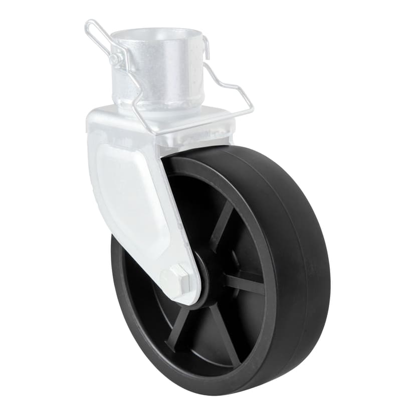 CURT 25014 Replacement Boat Trailer Jack Wheel, 6-in