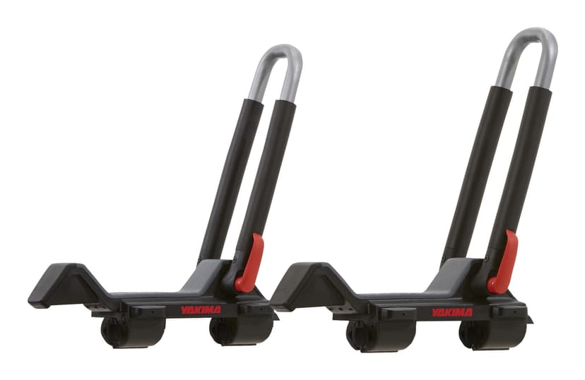 Yakima JayLow J-Cradle Roof Top Mount Kayak Rack w/ Tie-Downs, 2-pc