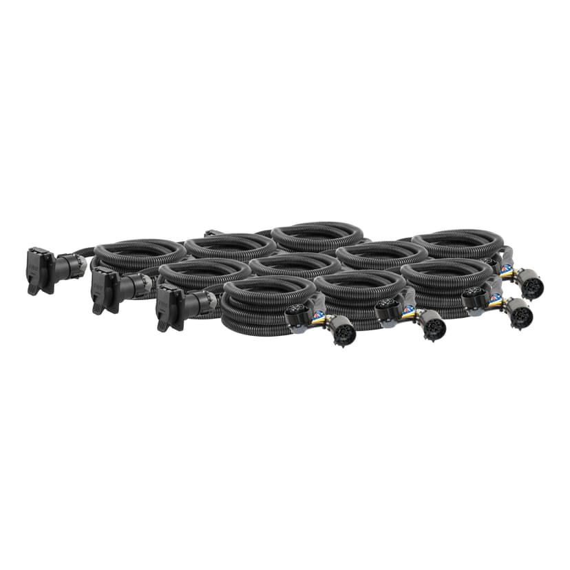 CURT 56000010 10-ft Custom Wiring Extension Harnesses (7-Way Blade)