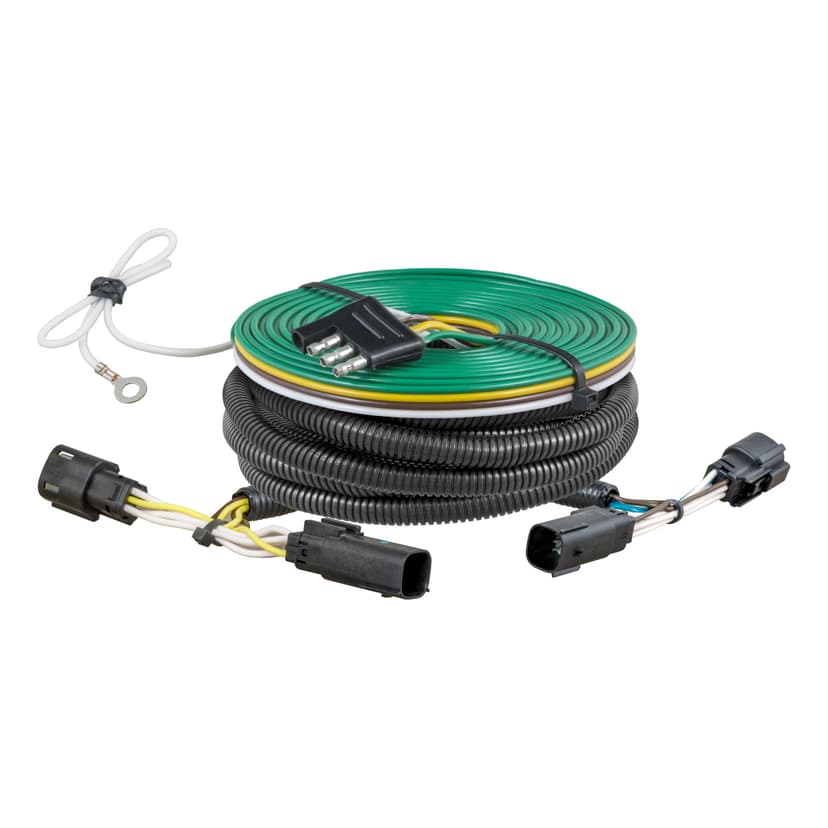 CURT 58985 Custom Towed-Vehicle RV Wiring Harness, Select Vehicles