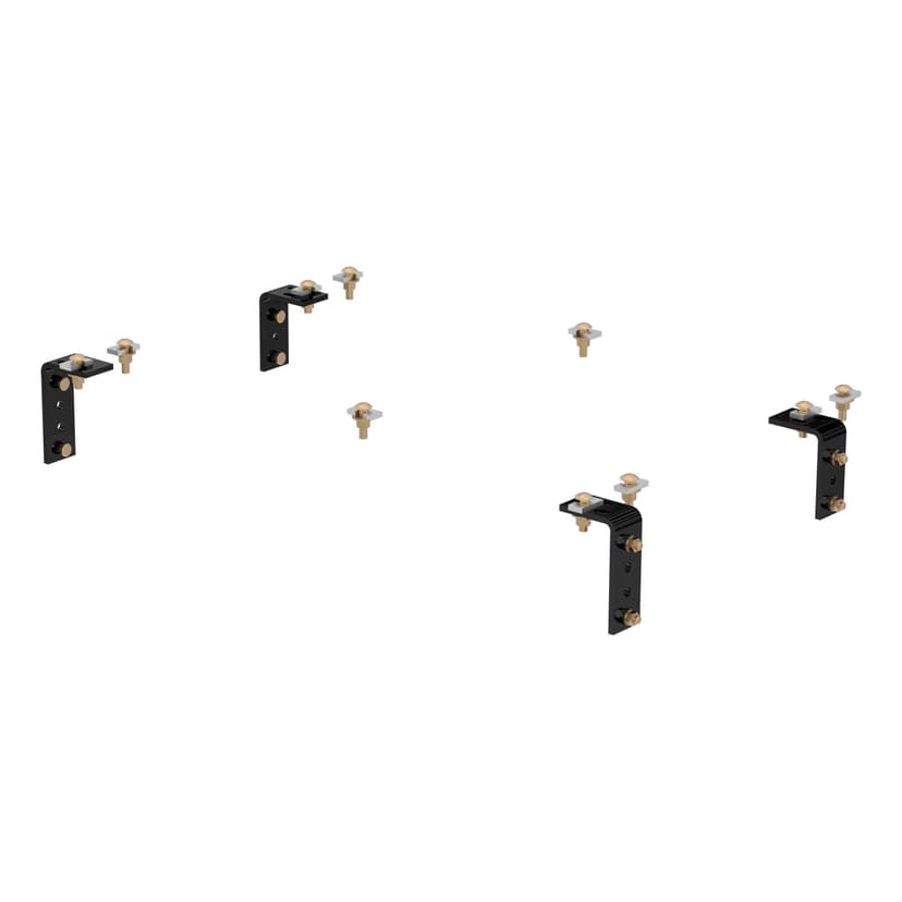 CURT 16101 Gooseneck Hitch Universal 5th Wheel Brackets