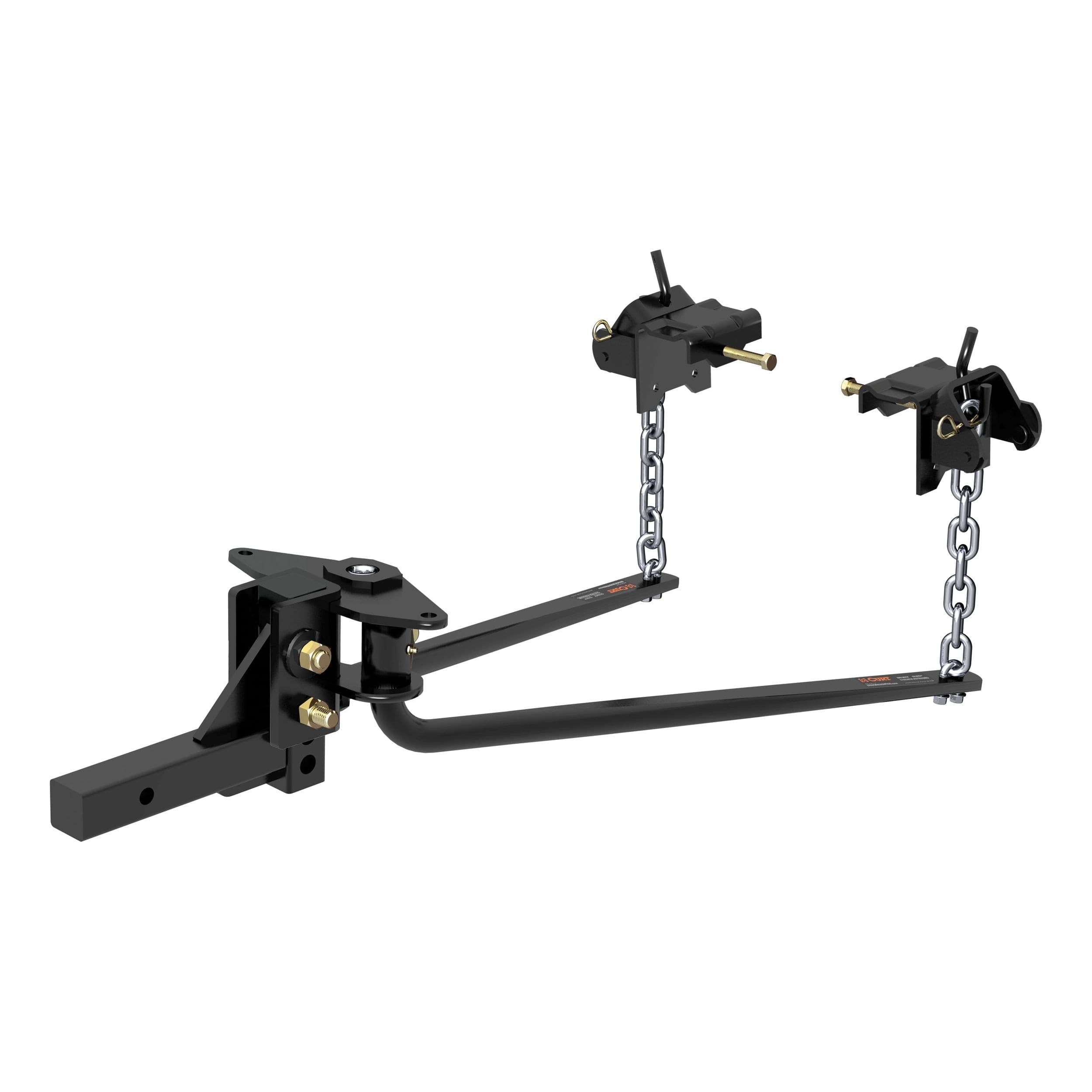 CURT 17052 MV Round Bar Weight Distribution Hitch (5-6K lbs, 31-3/16")
