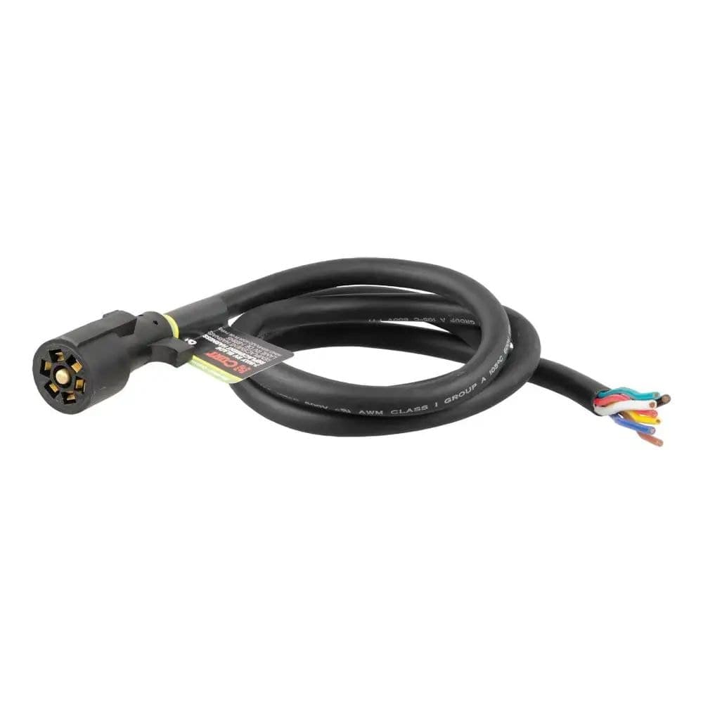 CURT 56621 6-ft Replacement 7-Way Blade Harness (Trailer Side, Packaged)